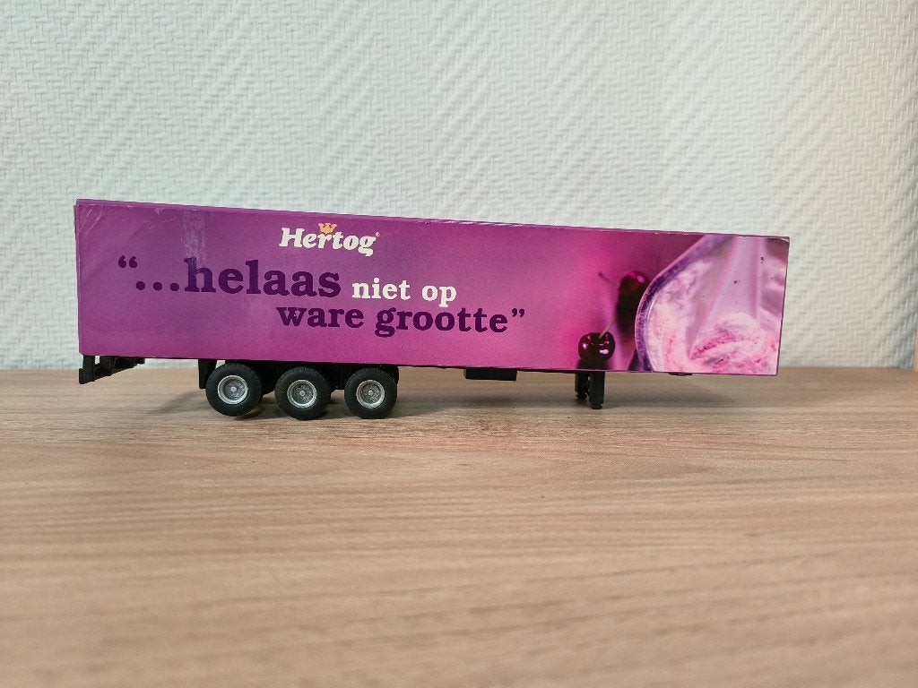 Lion Car oplegger 18, Ophalen of Verzenden, Gebruikt, Bus of Vrachtwagen, Lion Toys