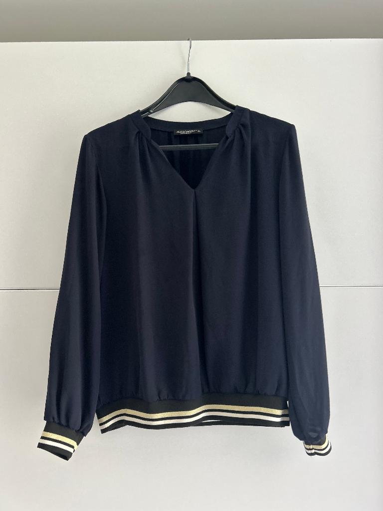 Julie Mode blauwe blouse, Julie Mode, Blauw, Maat 46/48 (XL) of groter, Ophalen of Verzenden
