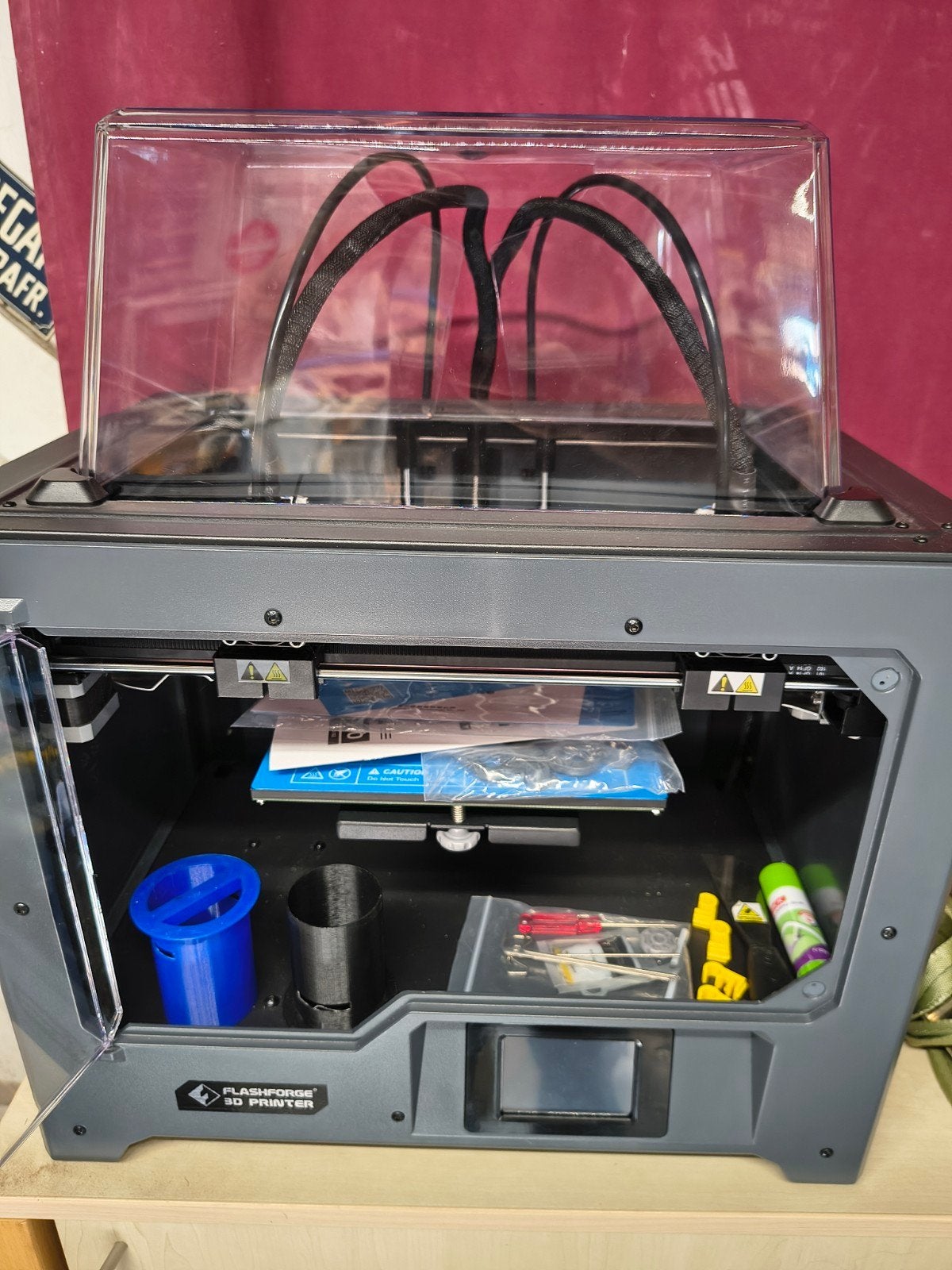 FlashForge Creator Pro 2 3D-printer, Ophalen, FlashForge, Zo goed als nieuw, Filament