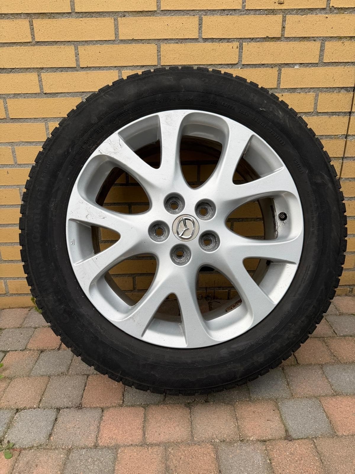 Te koop Mazda CX 5  4 velgen met winterbanden, Auto-onderdelen, Ophalen, 18 inch, Banden en Velgen, Winterbanden