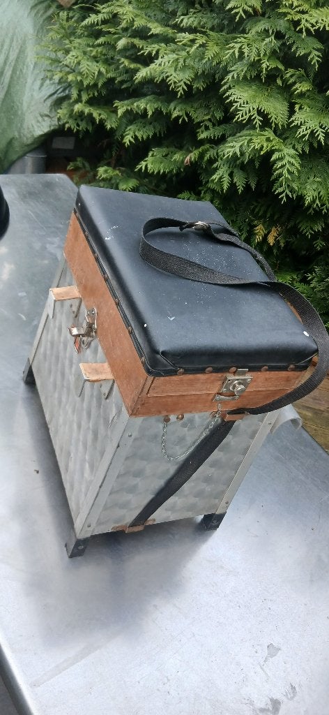 Seatbox Zitkist viskist met fietsbaggagebeugels 24x35x41cm, Watersport en Boten, Hengelsport | Algemeen, Ophalen, Gebruikt, Koffer of Tas