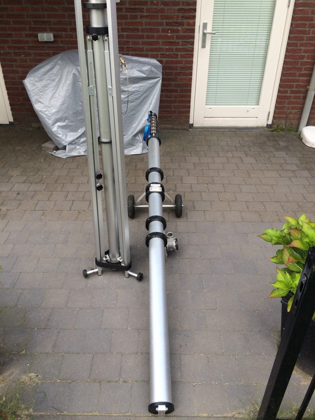 hoogtemast pneumatisch 17mtr van  Aerocamera, Ophalen, Zo goed als nieuw, 175 cm of meer, Driepoot
