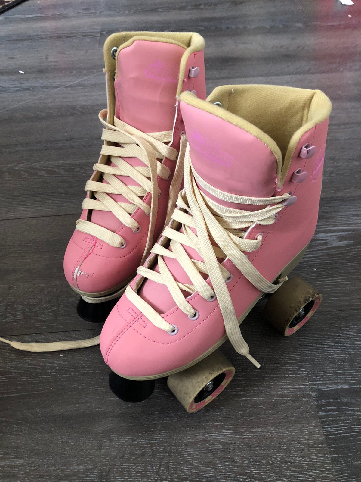 Rolschaatsen roze, Sport en Fitness, Skeelers, Ophalen, Gebruikt, Overige typen