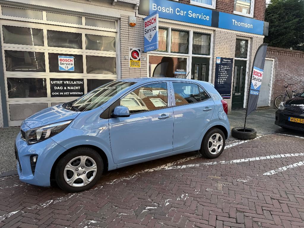 Kia Picanto 1.0 Cvvt 67pk 5-zits 2020 Blauw, Stof, Origineel Nederlands, Bedrijf, Handgeschakeld
