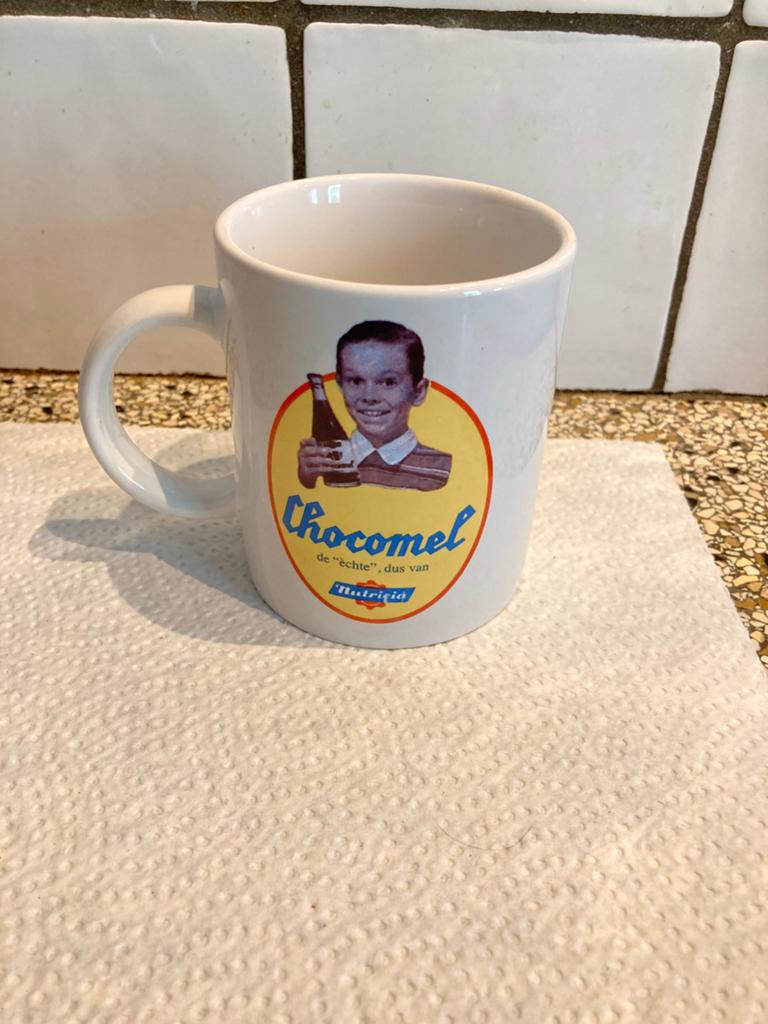 Beker chocomelk, Verzamelen, Merken en Reclamevoorwerpen, Ophalen of Verzenden, Zo goed als nieuw, Gebruiksvoorwerp