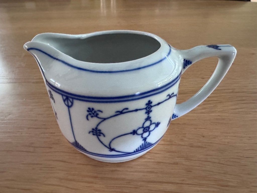 Blau Saks Jager melkkannetje, Kan, Ophalen of Verzenden, Zo goed als nieuw, Overige stijlen