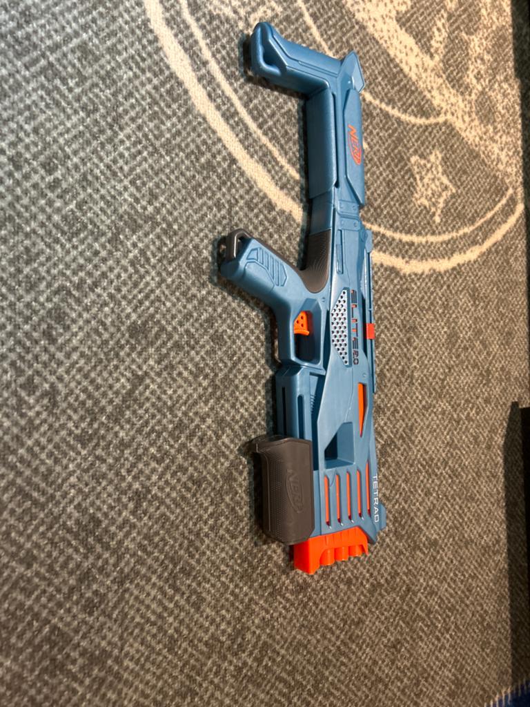 Nerf Elite 2.0 Tetrad CS-10 Blaster met 4 kogels, Ophalen, Zo goed als nieuw