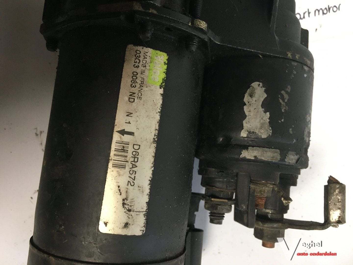 Peugeot 206 1.6 1998 Startmotor, Auto-onderdelen, Gebruikt, -, -, Ophalen of Verzenden