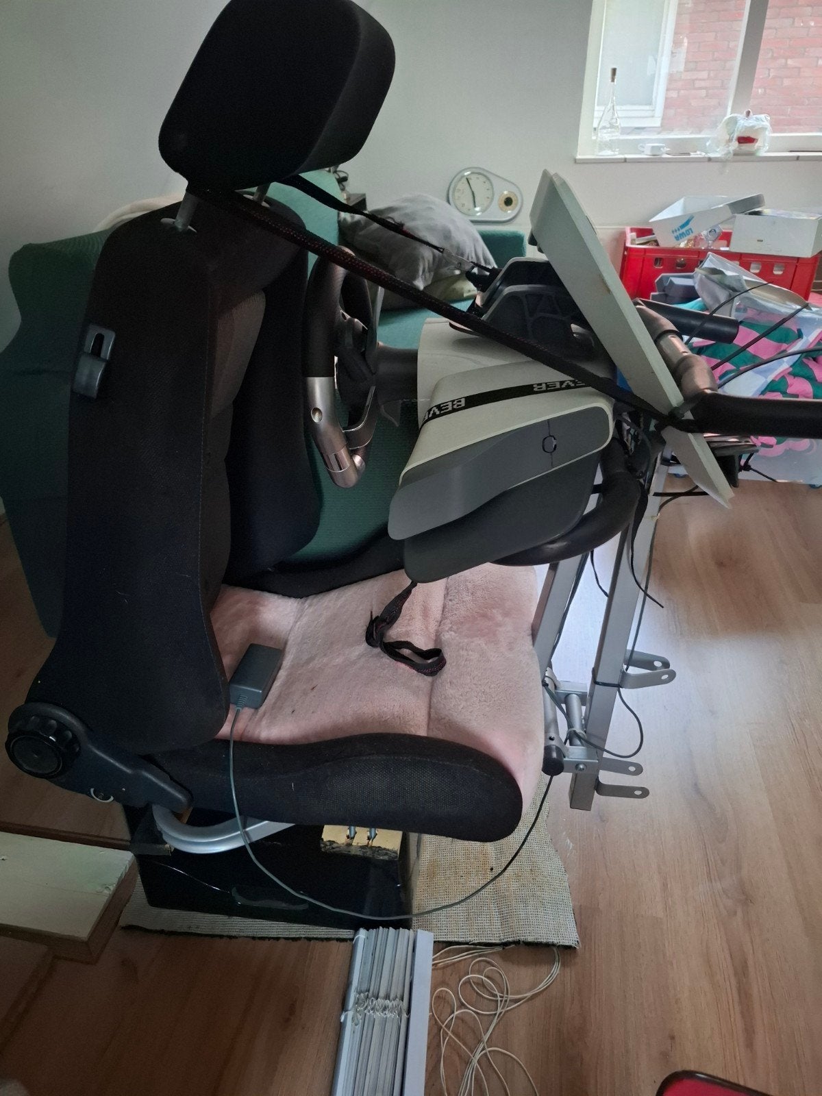 Racestoel met bijbehorende voor xbox 360, Ophalen, Golfkar