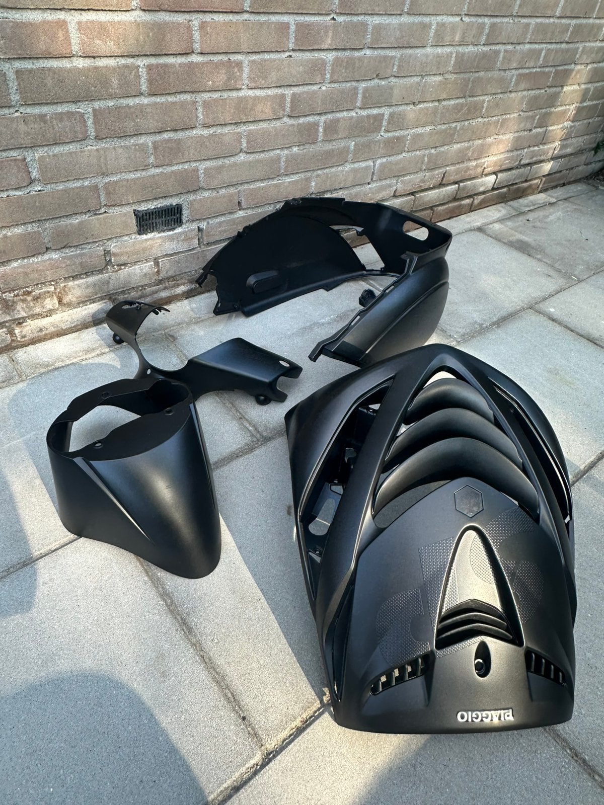 4- delige zip SP kappenset, Ophalen, Gebruikt, Kap, Piaggio