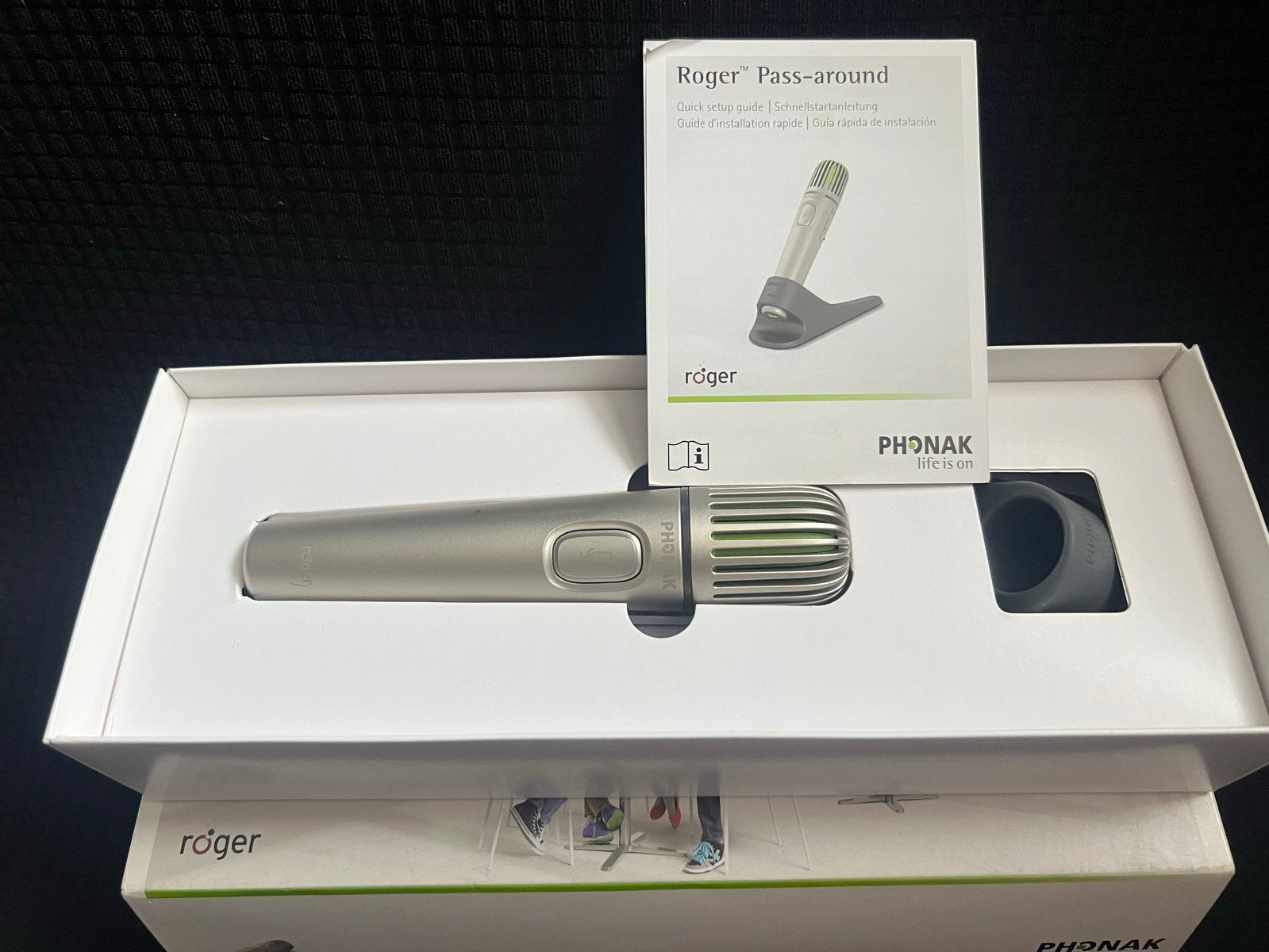 Roger Pass-around microfoon voor slechthorenden, Ophalen of Verzenden, Nieuw, Audio