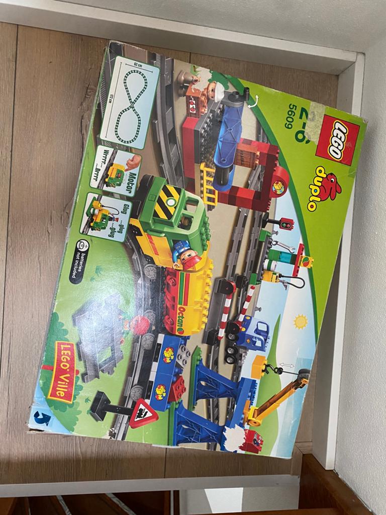Lego duplo 5609 ville luxe treinset, Kinderen en Baby's, Speelgoed | Duplo en Lego, Ophalen, Gebruikt, Duplo, Inclusief doos