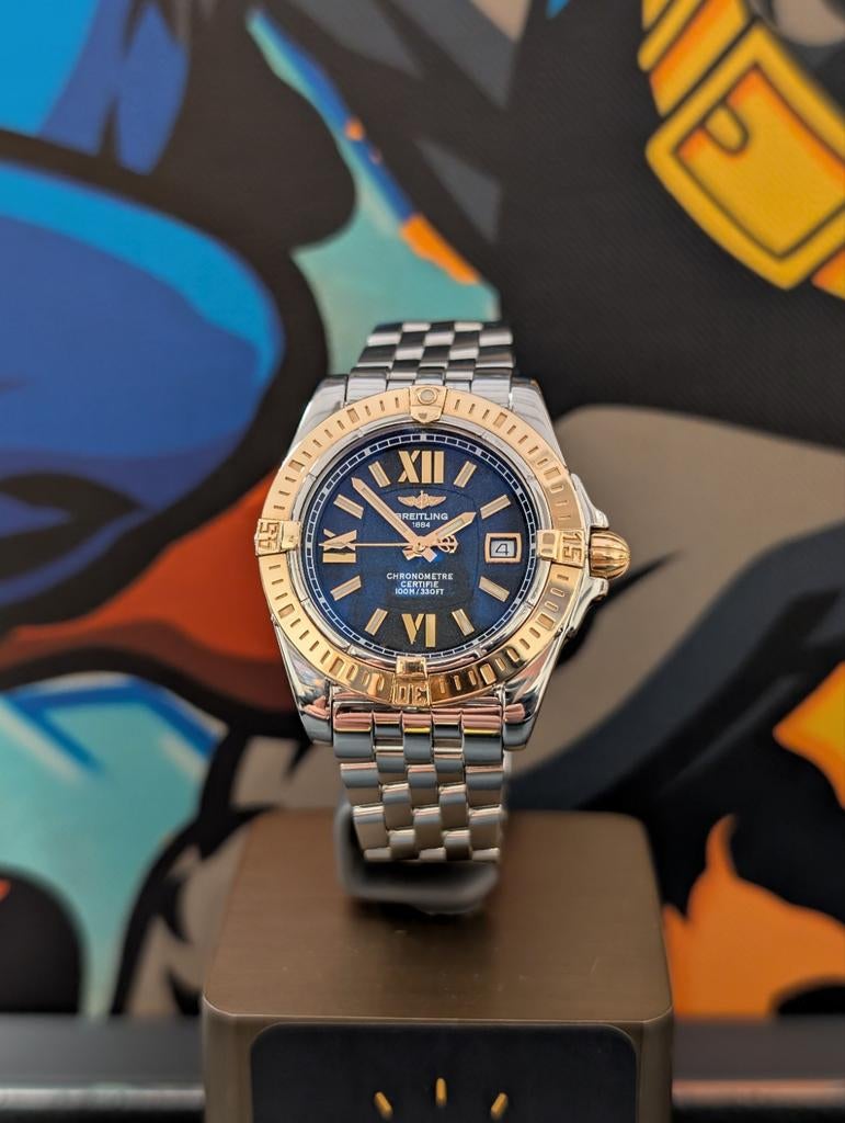 Breitling Cockpit Lady 32MM  Rose goud, Overige merken, Leer, Ophalen of Verzenden, Zo goed als nieuw
