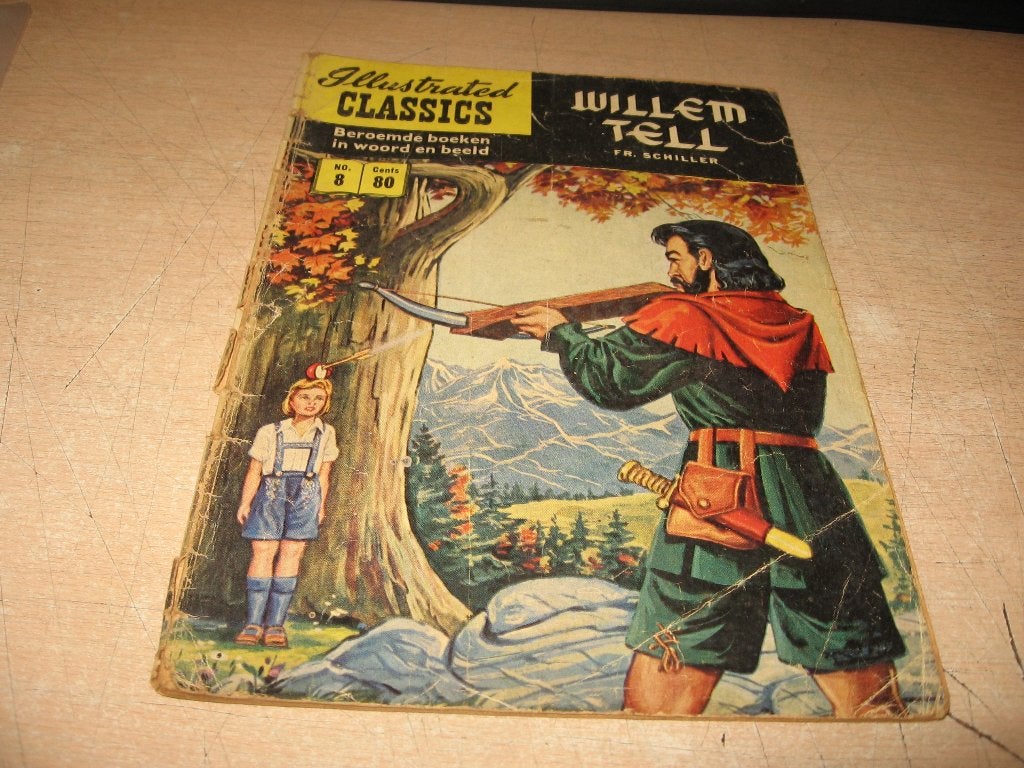 Illustrated Classics    8      Willem Tell, Eén stripboek, Ophalen of Verzenden, Gelezen