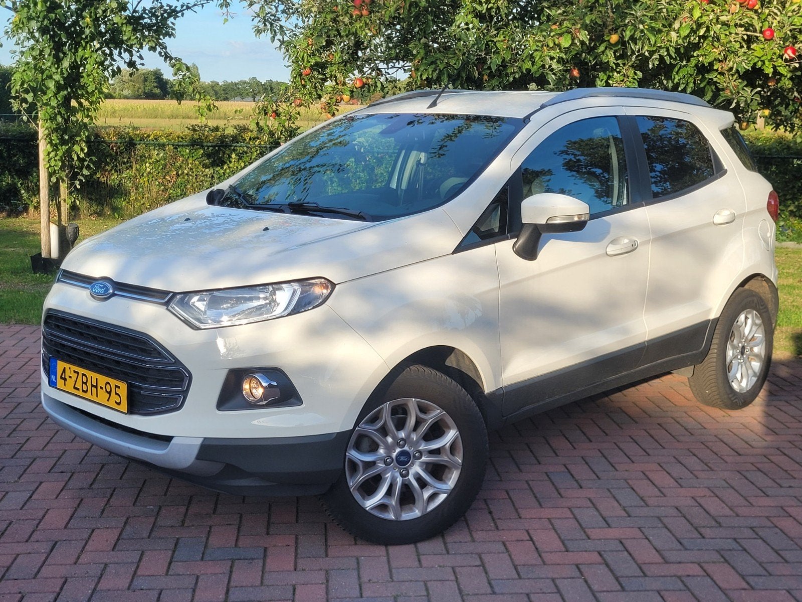 Ford Ecosport 1.0 Ecoboost 92KW/125PK 2014 Wit, Voorwielaandrijving, 125 pk, 750 kg, Ecosport