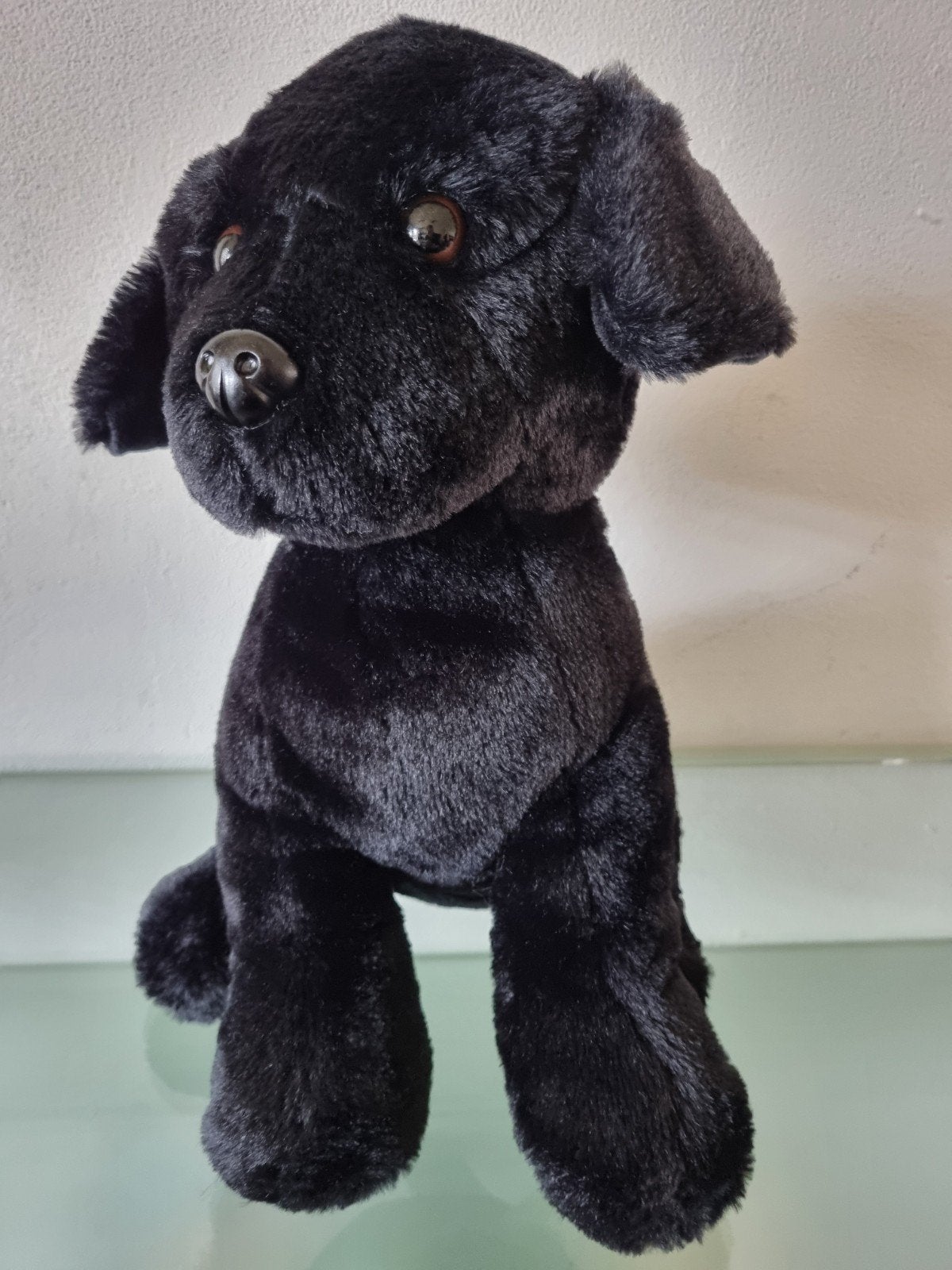 Orig,Sunkid,ZWARTE LABRADOR,40cm,Levensecht,Label,Inwst!, Overige merken, Overige karakters, Zwart, Middelgroot (20 tot 80 cm)