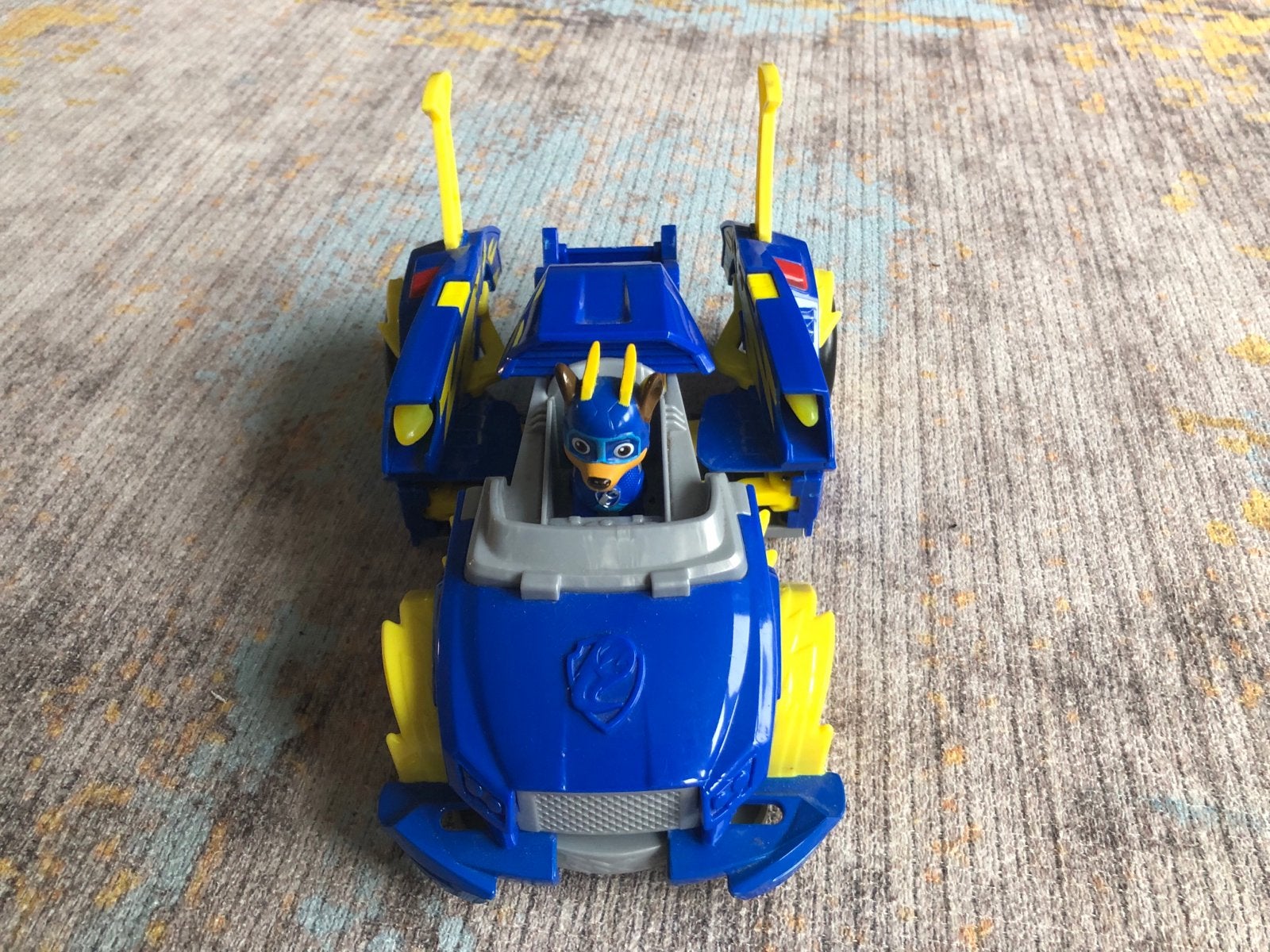 Paw Patrol Mighty Pups Super Chase voertuig, Ophalen of Verzenden, Gebruikt