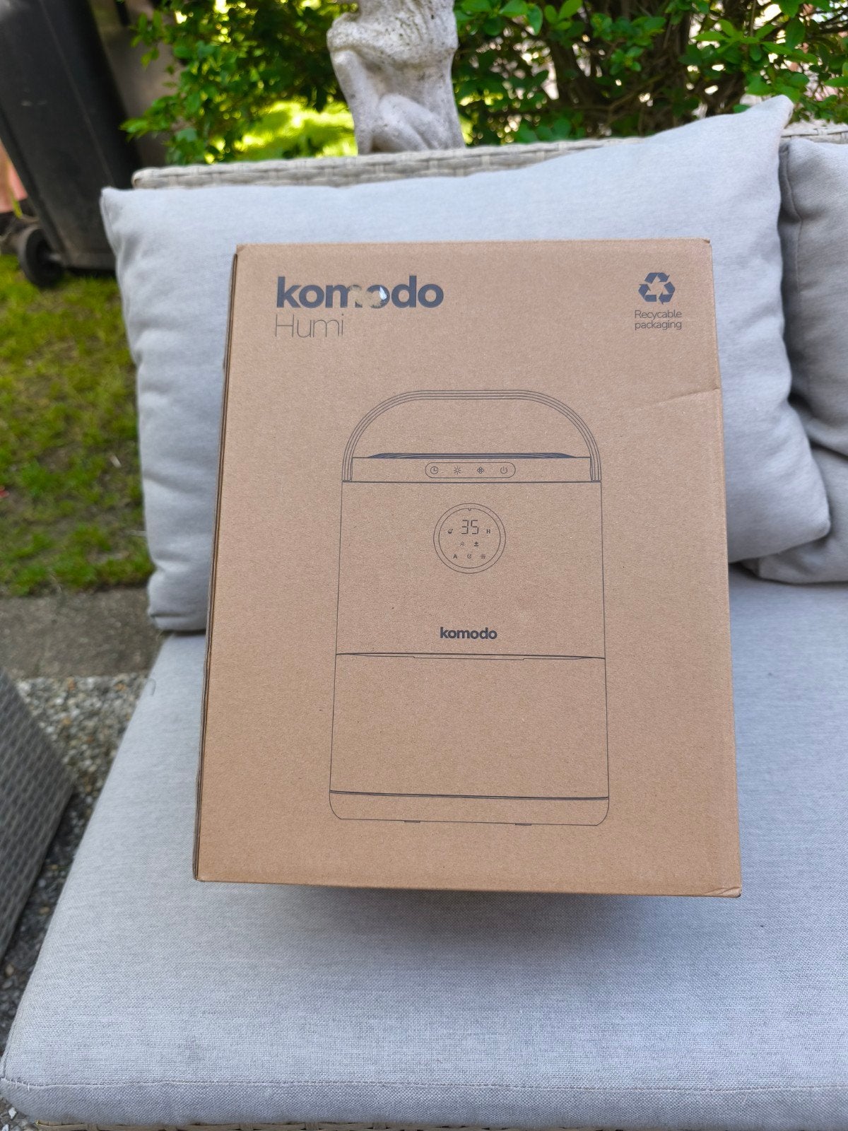 Komodo Humi Luchtontvochtiger - zo goed als nieuw in doos, Ophalen of Verzenden, Zo goed als nieuw, Luchtbevochtiger
