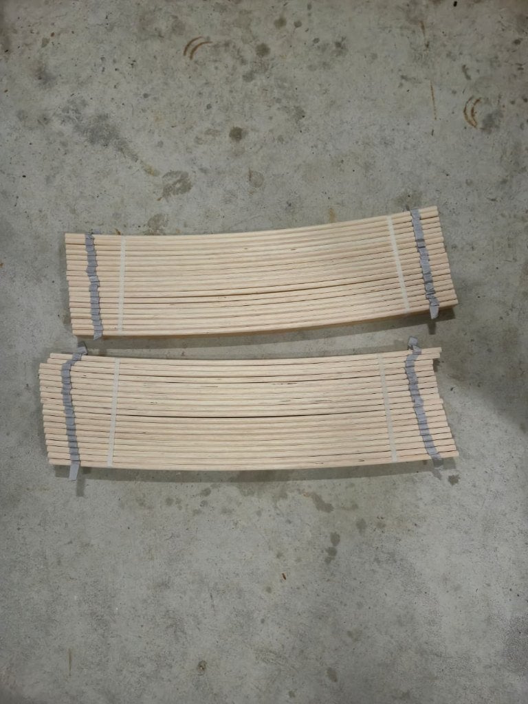 Ikea lattenbodem 180x200cm | Onderdeel van Idanäs bedframe, Ophalen, Bruin, 180 cm, 200 cm
