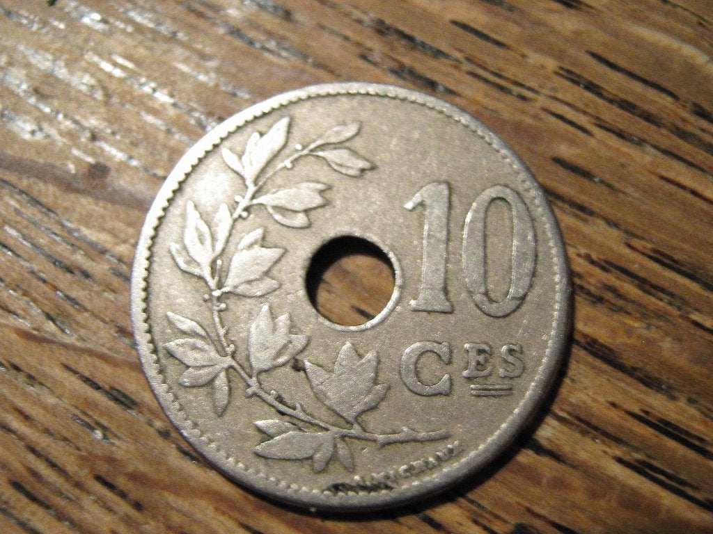 Belgie 10 Centimes 1904, Waals, Leopold II #375, Ophalen of Verzenden, Overig, Losse munt
