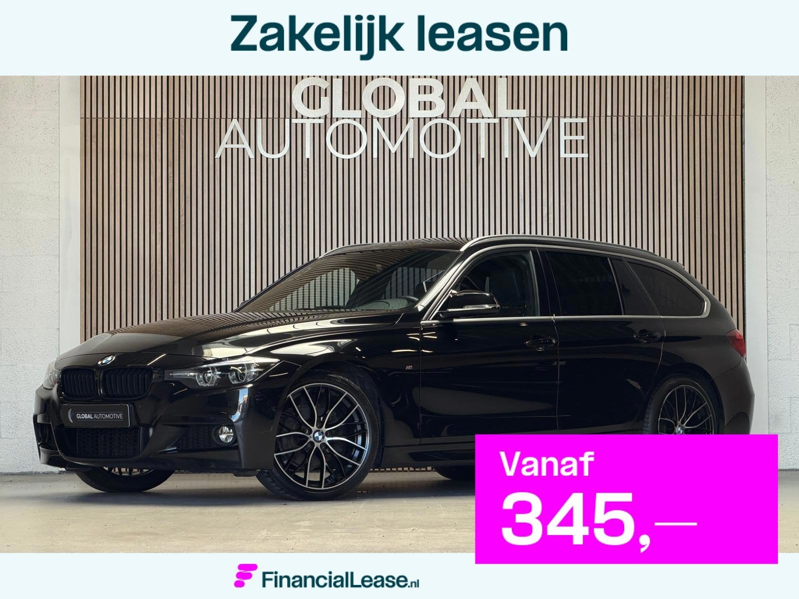 BMW 3-serie Touring 320i M Sport Edition - LEDER - GROOT NAV, Automaat, 1998 cc, Achterwielaandrijving, Gebruikt