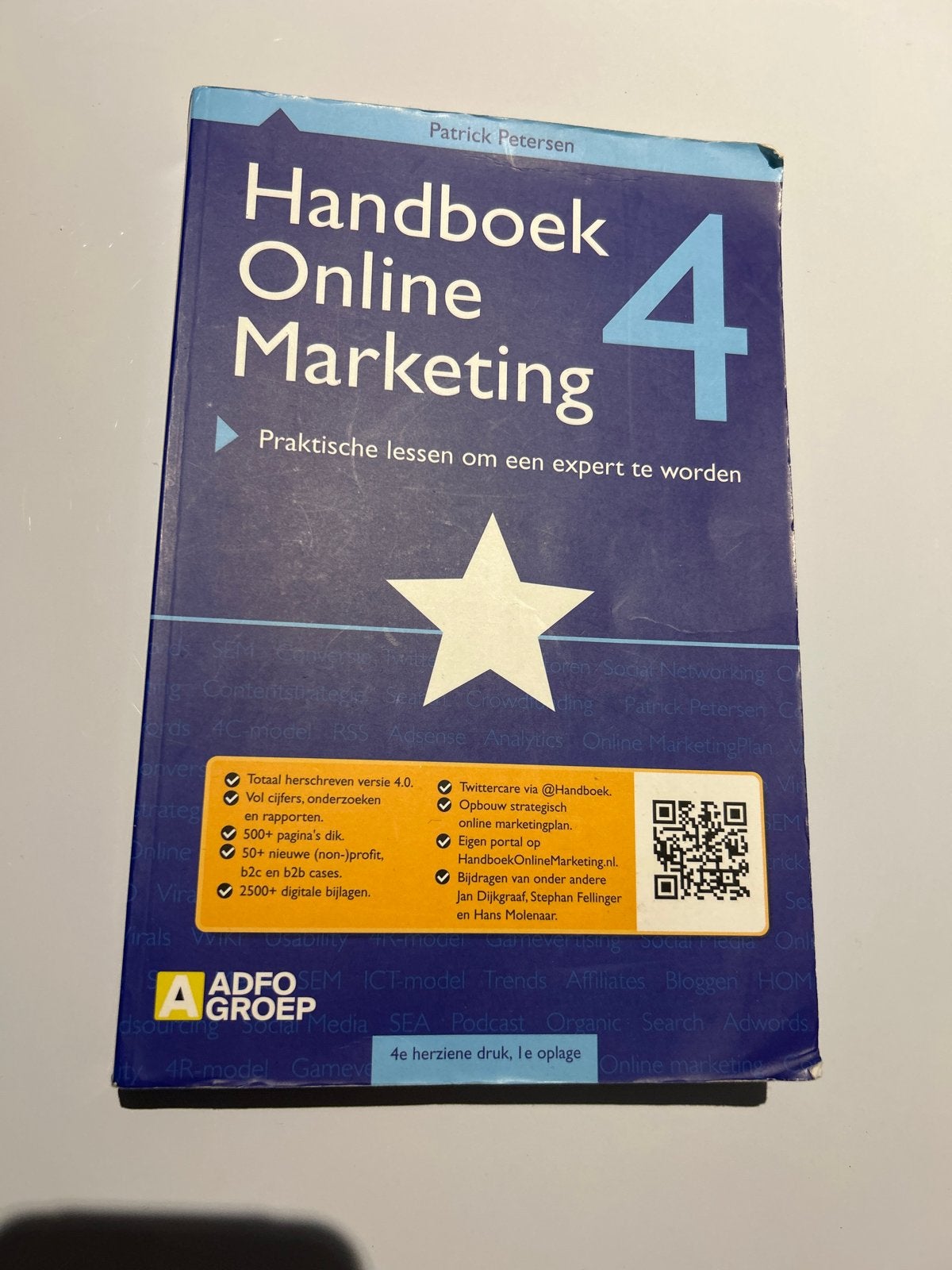 Handboek Online Marketing 4 - Patrick Petersen, Boeken, Ophalen of Verzenden, Gelezen, E-commerce en Internet
