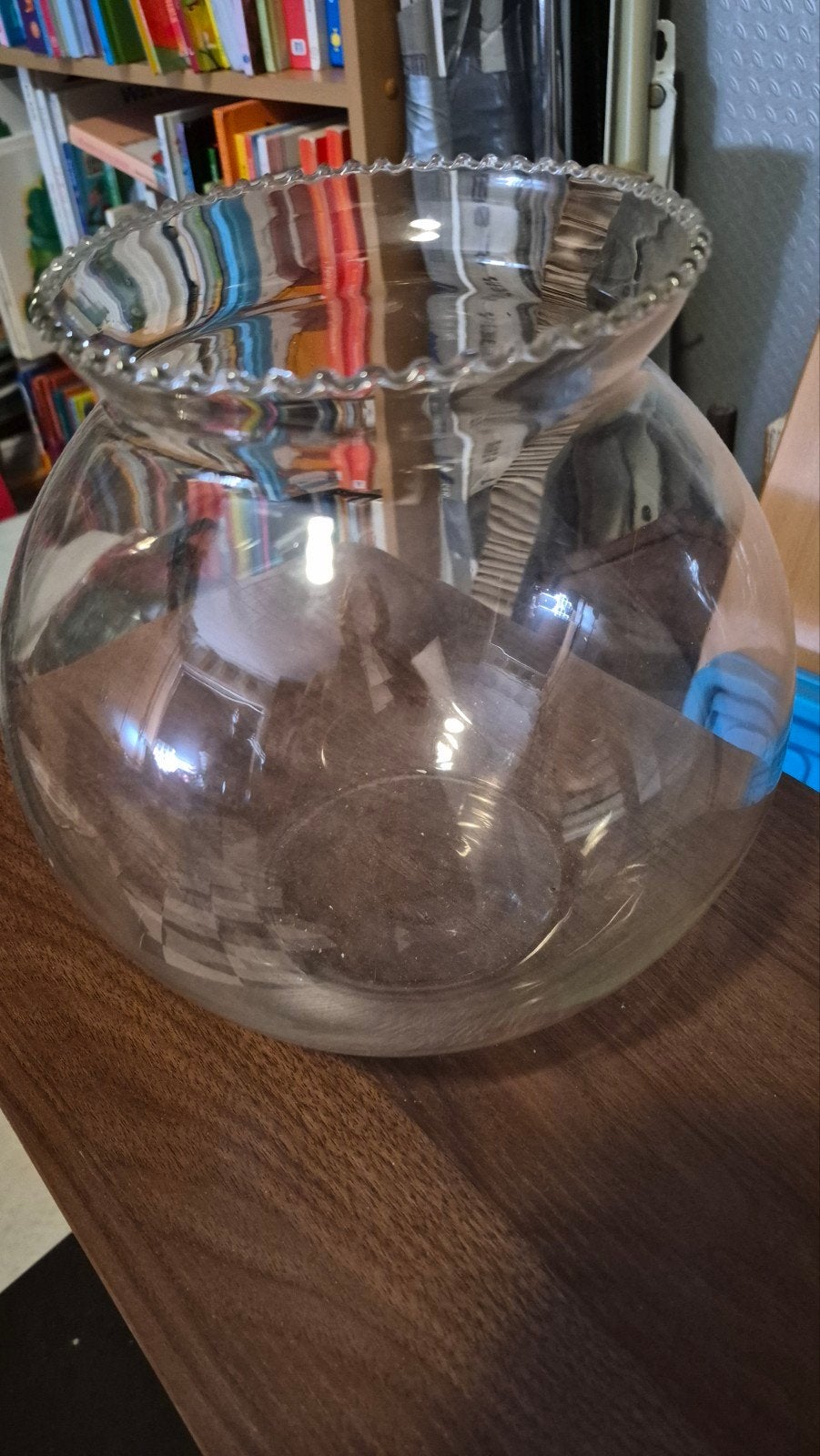 vissenkoml - 25 cm diameter, Dieren en Toebehoren, Vissen | Aquaria en Toebehoren, Ophalen, Zo goed als nieuw, Vissenkom, Overige merken