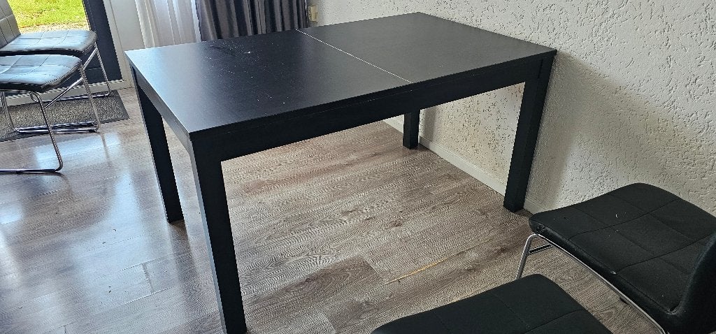 Eet tafel, Huis en Inrichting, Ophalen, Gebruikt, 100 tot 150 cm, 50 tot 100 cm