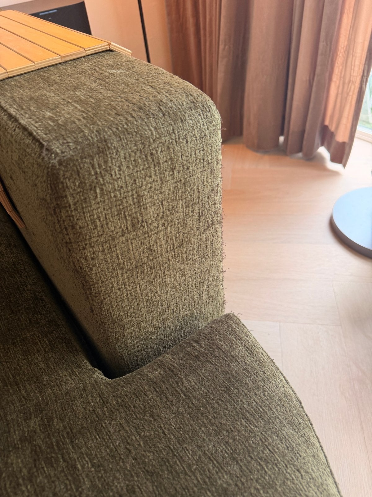 Foto 6 van Hoekbank Aruba 3-zits met longchair - Forest groen