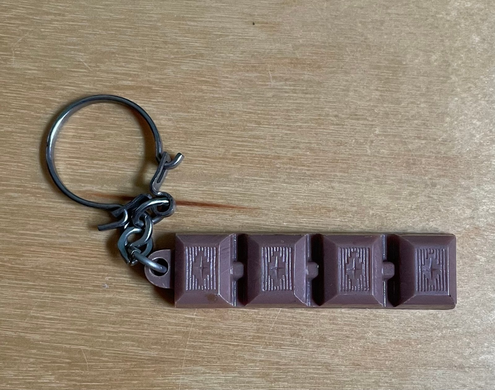 Vintage sleutelhanger PUP’S chocolat, Ophalen of Verzenden, Gebruikt, Merk