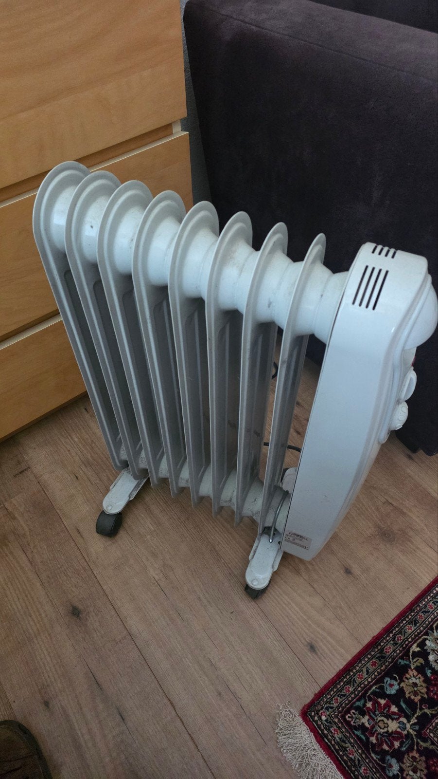 Everglades elektrische olieradiator - Zo goed als nieuw, Doe-het-zelf en Verbouw, Ophalen, Radiator, Zo goed als nieuw, 60 tot 150 cm