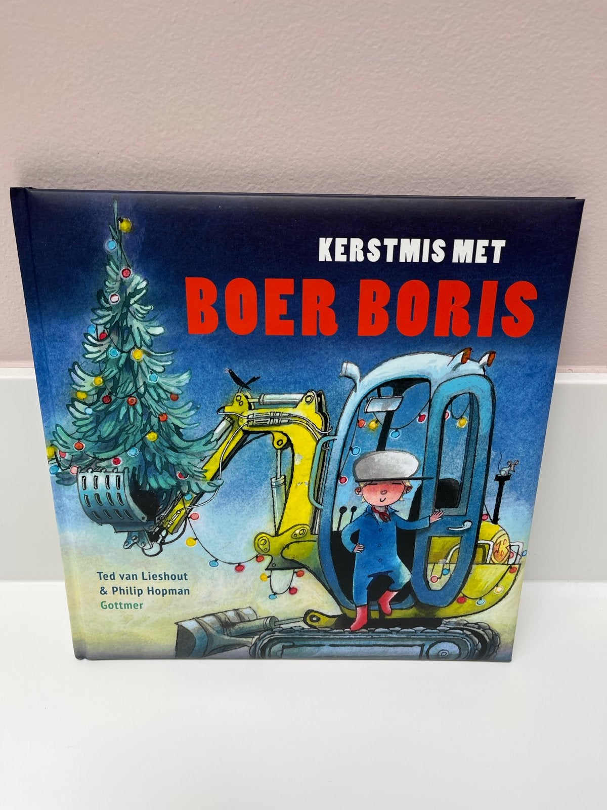 Kerstmis met Boer Boris - Prentenboek, Ophalen of Verzenden, Zo goed als nieuw, 2 tot 3 jaar