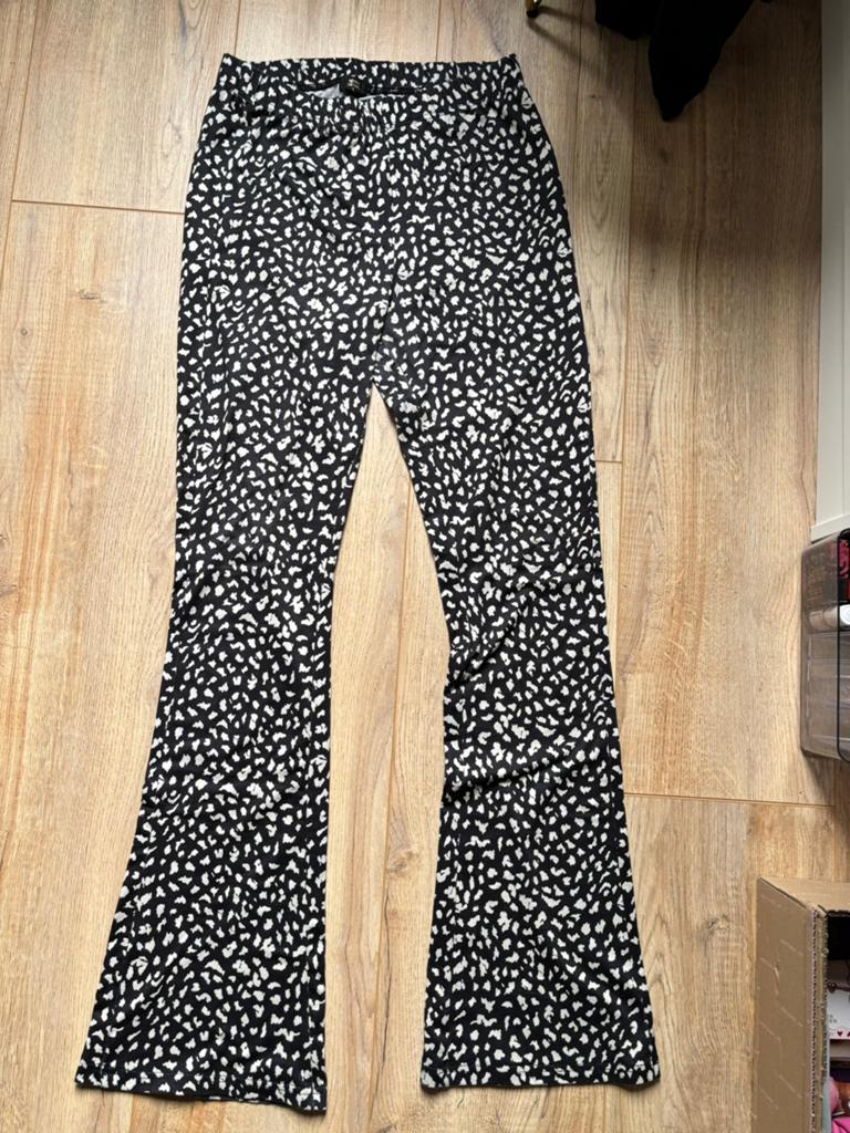 Flared pants / broek The Sting koeienprint maat L, Overige kleuren, Maat 42/44 (L), Ophalen of Verzenden, Lang