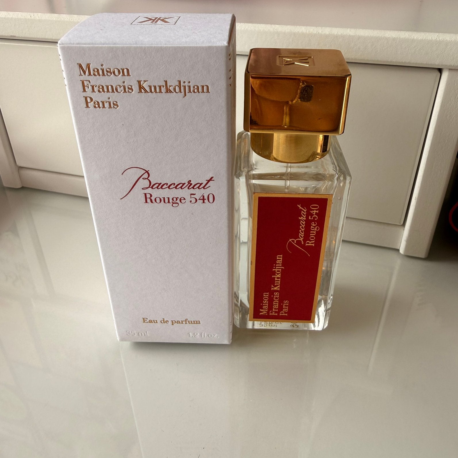 Maison francis kurkdjian paris baccarat rouge 540, Sieraden, Tassen en Uiterlijk, Uiterlijk | Parfum, Ophalen of Verzenden, Zo goed als nieuw