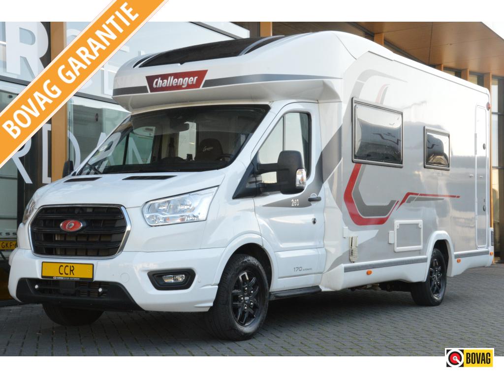 Challenger Graphite VIP 260 170 pk Automaat, Caravans en Kamperen, Ford, Bedrijf, Diesel, Challenger