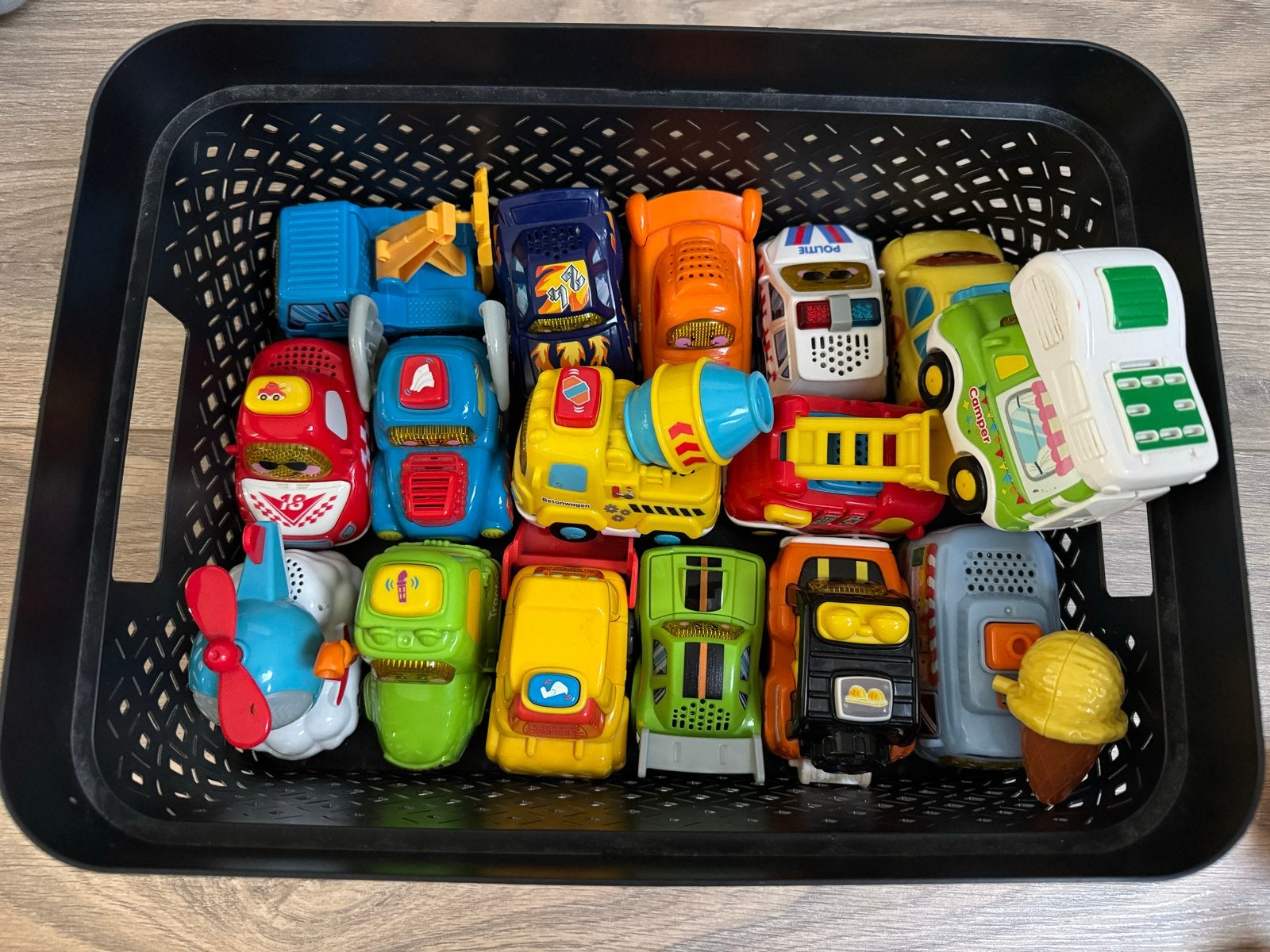 Grote verzameling VTech Toet Toet Auto's, Ophalen, Zo goed als nieuw