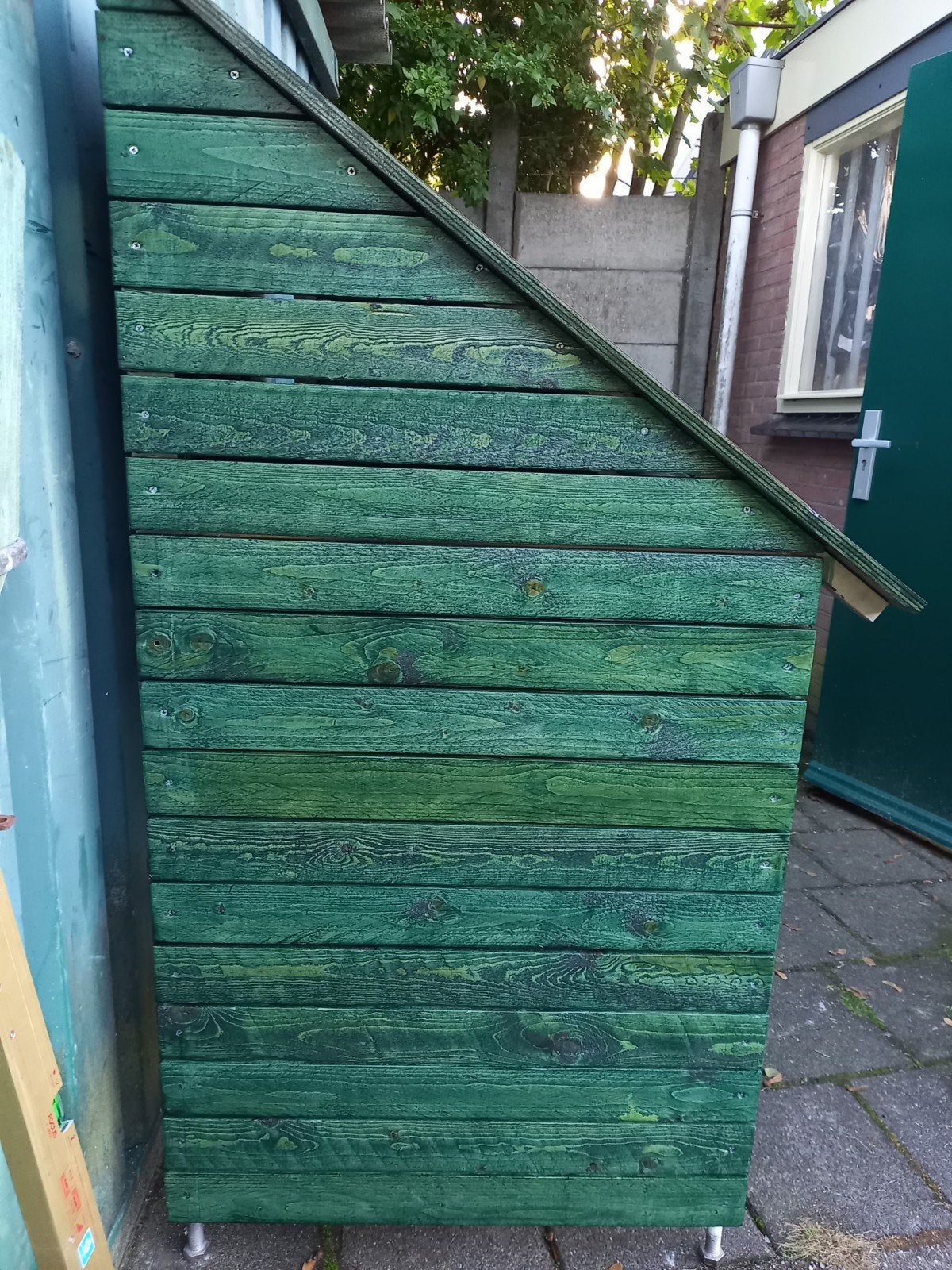 hout opslag hok, Ophalen of Verzenden, Nieuw, Hout, Overige typen