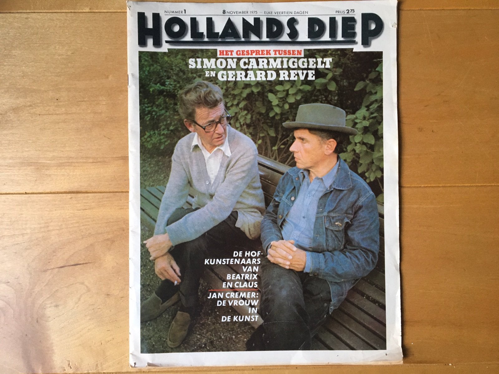 Tijdschrift Hollands Diep - jaargang 1, nummer 1, 11-1975, Ophalen of Verzenden, Gelezen