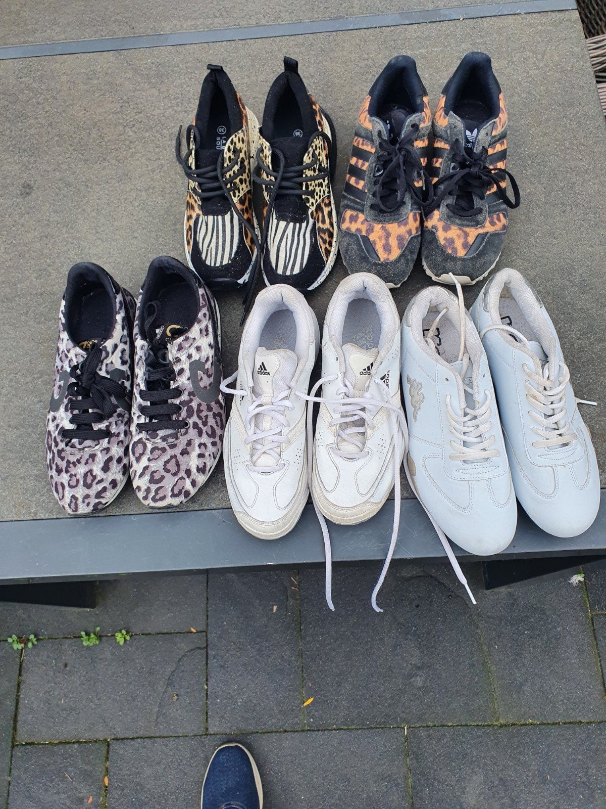 sneakers en sportschoenen - Maat 38 alles voor 50 euro, Overige kleuren, Ophalen of Verzenden, Sneakers of Gympen, Adidas, Kappa