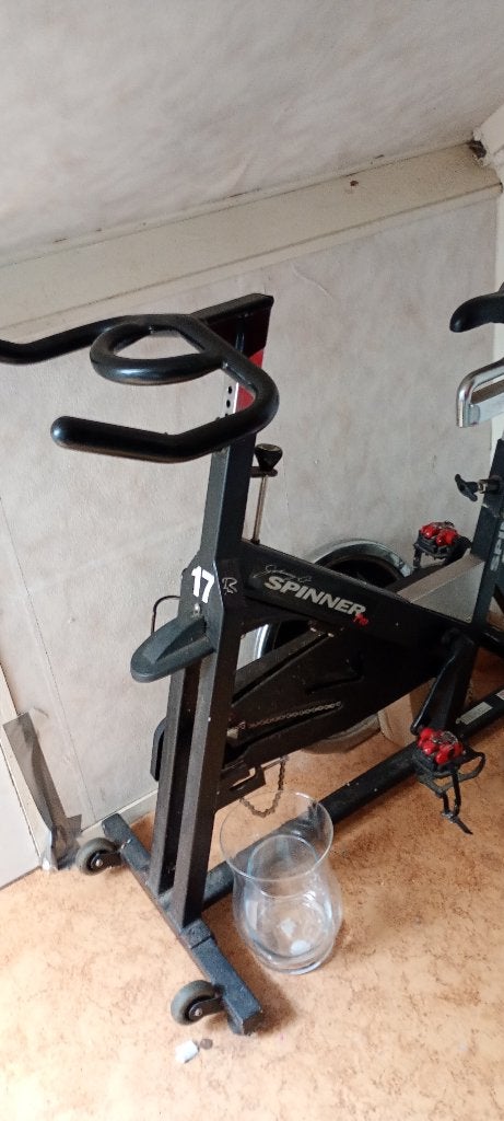Spinningfiets, Ophalen, Gebruikt, Metaal, Spinningfiets