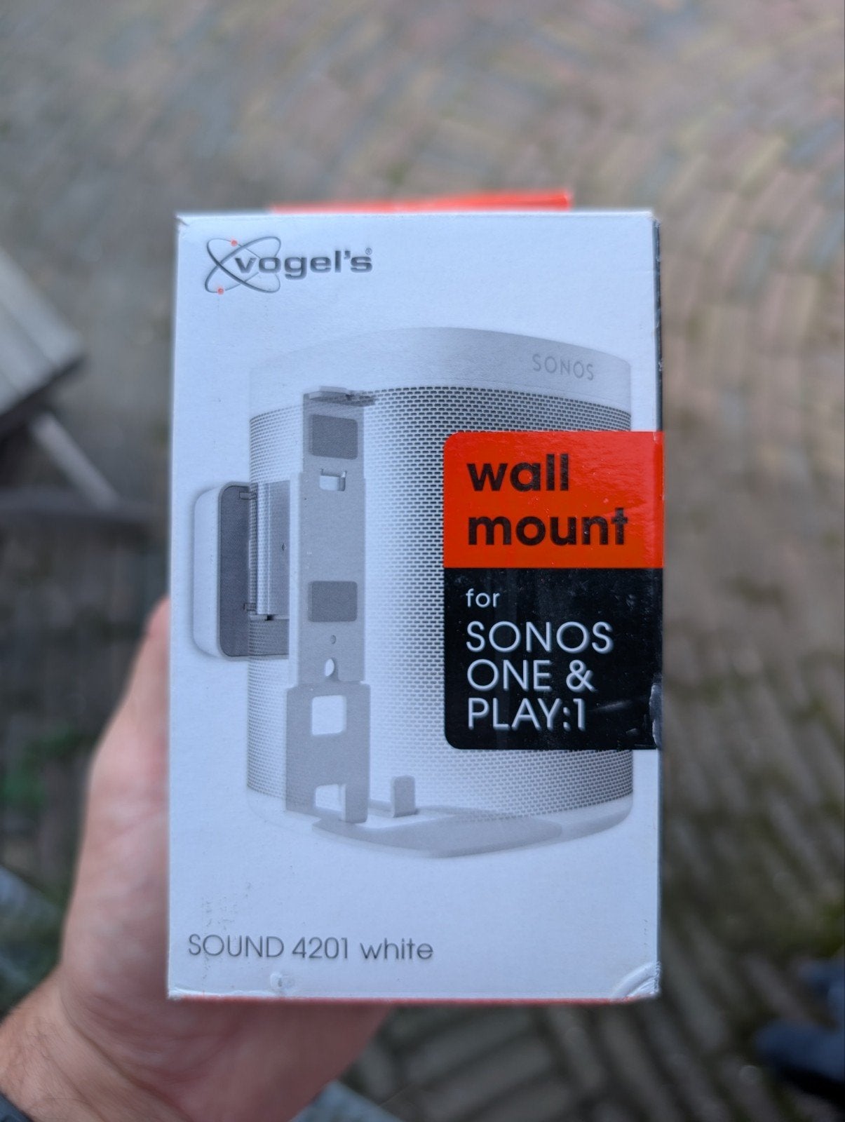 Foto 2 van Vogels muurbeugel voor Sonos One & Play:1 (4x nieuw)