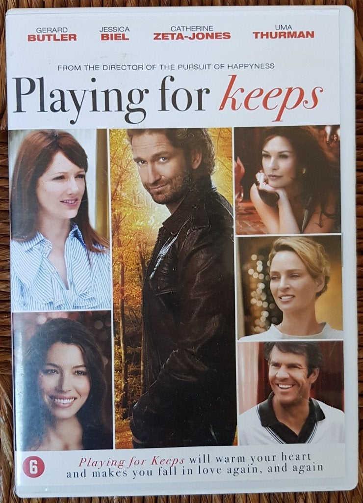 DVD Playing for keeps - Gerard Butler, Jessica Biel - IZGST, Vanaf 6 jaar, Ophalen of Verzenden, Zo goed als nieuw, Romantische komedie