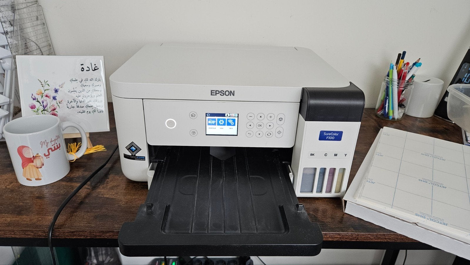 Sublimatie printer epson surecolor f100, Ophalen