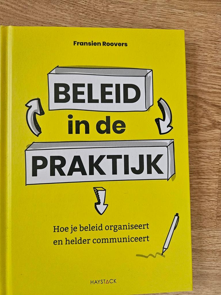Beleid in de Praktijk - Fransien Roovers (Boek), Boeken, Ophalen of Verzenden, Zo goed als nieuw, Fransien Roovers, Nederland