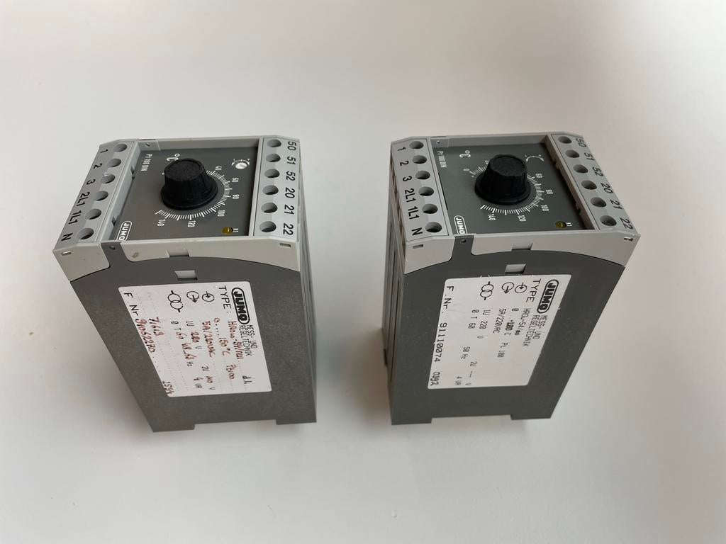 Jumo temperatuurregelaar 2 punts elektronische regelaar, Ophalen of Verzenden, Gebruikt