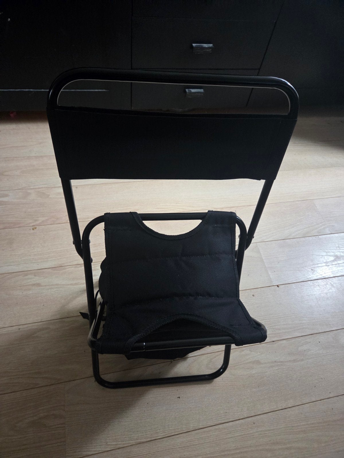 Opvouwbaar rugzakstoeltje - Ideaal voor onderweg!, Ophalen of Verzenden, Gebruikt, Campingstoel