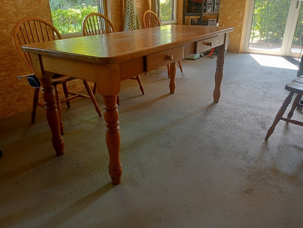 tafel, Huis en Inrichting, Tafels | Eettafels, Ophalen, Gebruikt, 50 tot 100 cm, 150 tot 200 cm