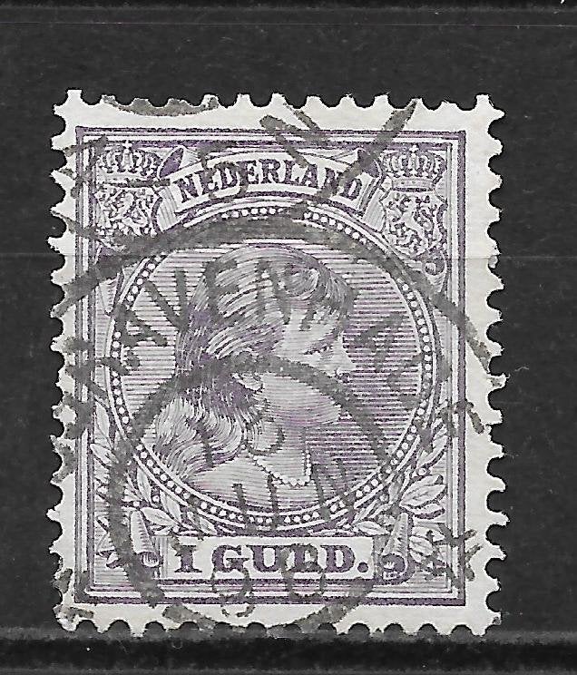 Nvph 44 gebruikt cw 100,00 B, Postzegels en Munten, Ophalen of Verzenden