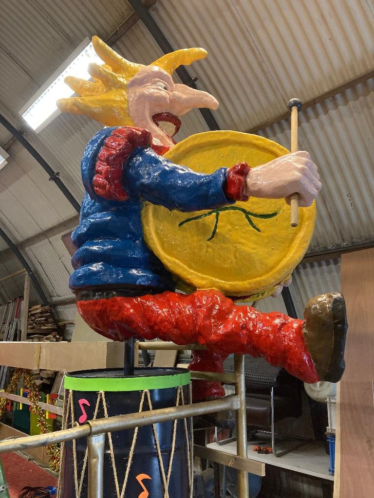 Polyester Poppen thema muziek, Ophalen, Zo goed als nieuw, Overige typen, Carnaval