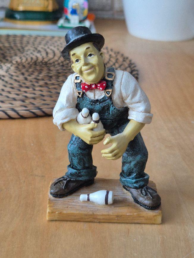 laurel en hardy (hardy met bowling kegels), Ophalen of Verzenden, Gebruikt, Overige typen